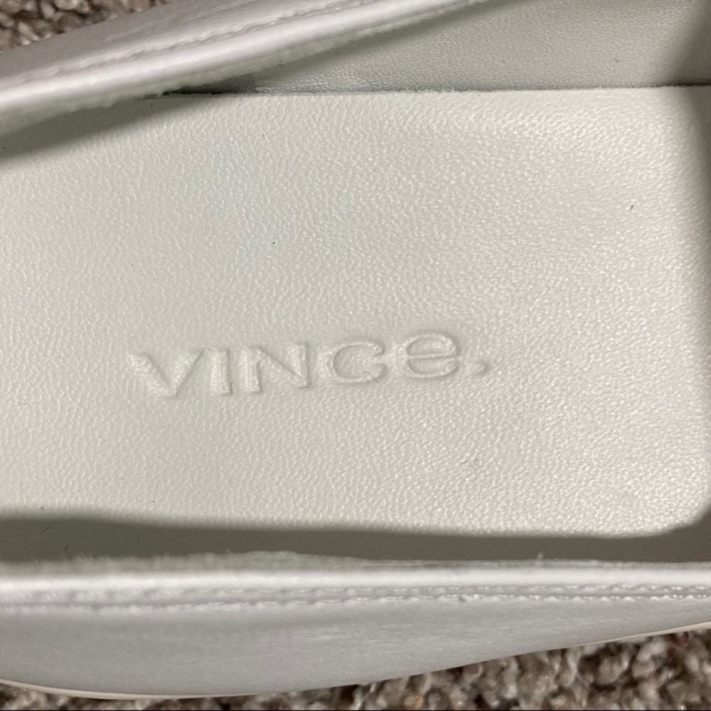 Vince Saxon 2 White Slip-On Platform Sneakers - Picture 8 of 8